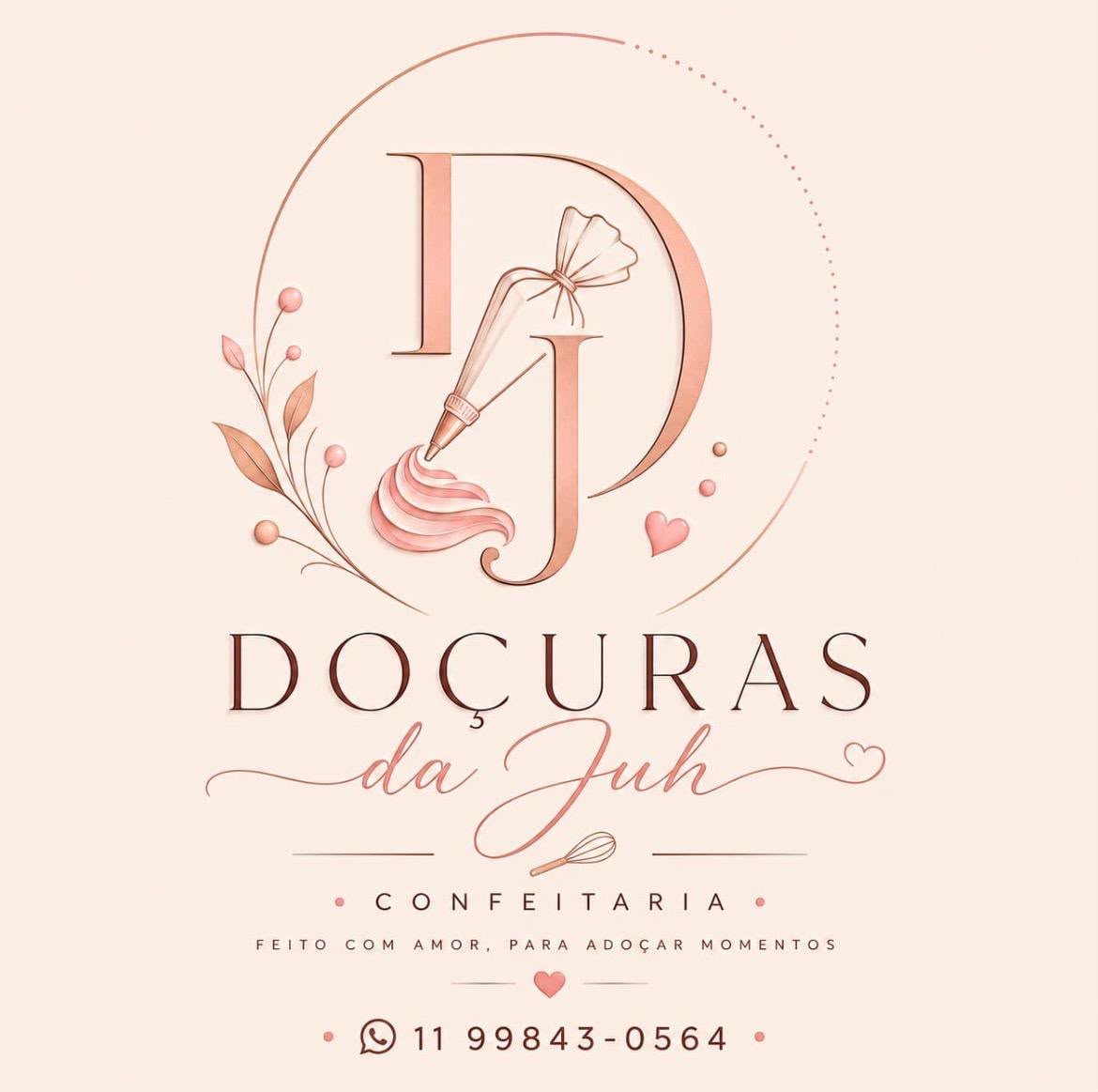 Marca apoiadora Doçuras da Juh